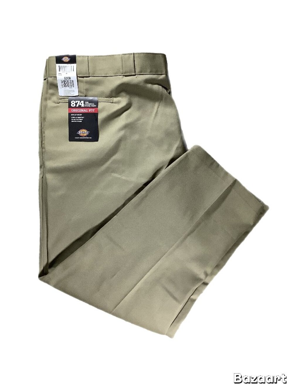 Dickies Original Fit Work Pants Men’s 52x30 Tan NWT Original 874 Big & Tall
